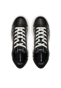 Karl Lagerfeld - KARL LAGERFELD Sneakersy KL52565 Czarny. Kolor: czarny. Materiał: materiał #4