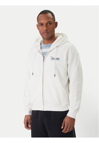 Guess Jeans Bluza M6GQB6 KCPR1 Biały Boxy Fit. Kolor: biały. Materiał: bawełna #1