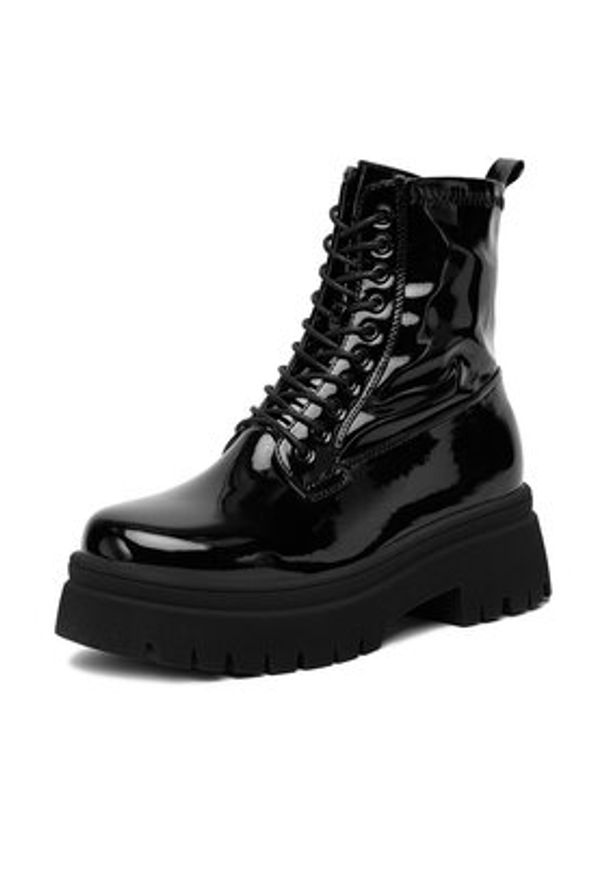 DeeZee Trzewiki HD4616 Czarny. Kolor: czarny. Materiał: syntetyk, materiał