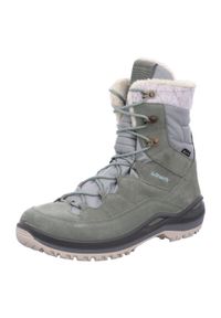 Buty trekkingowe damskie Lowa Calceta Iii Gtx. Wysokość cholewki: za kostkę. Zapięcie: sznurówki. Kolor: szary. Materiał: materiał, syntetyk. Szerokość cholewki: normalna