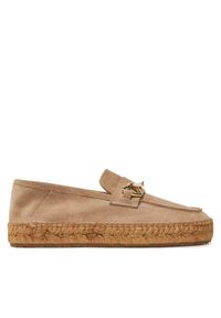 Love Moschino - LOVE MOSCHINO Espadryle JA10592G0IIG0131 Beżowy. Kolor: beżowy