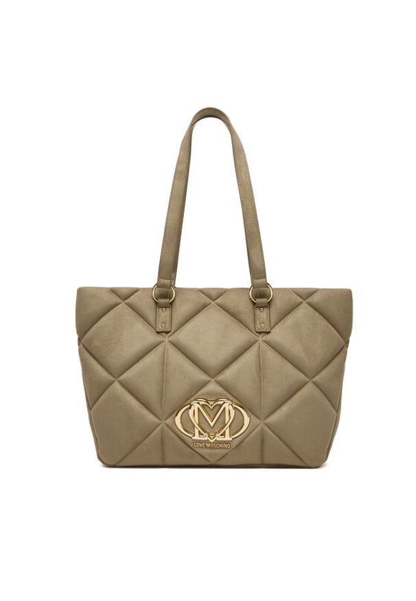 Love Moschino - LOVE MOSCHINO Torebka JC4312PP0NKE0105 Beżowy. Kolor: beżowy