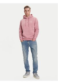 Tommy Jeans Bluza DM0DM20746 Różowy Regular Fit. Kolor: różowy. Materiał: bawełna #3