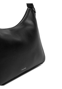 Calvin Klein Torebka Ck Sense Medium Shoulder Bag K60K612770 Czarny. Kolor: czarny. Materiał: skórzane #4