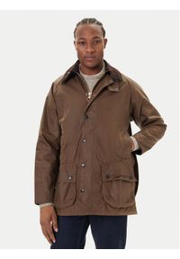 Barbour Kurtka przejściowa MWX0017BE51 Brązowy Regular Fit. Kolor: brązowy. Materiał: bawełna