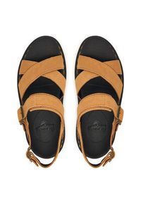 Dr. Martens Sandały Voss II DM40930200 Pomarańczowy. Kolor: pomarańczowy. Materiał: skóra, zamsz #3