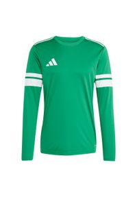 Adidas - Dżersej z długim rękawem adidas Squadra25. Kolor: wielokolorowy, biały, zielony. Materiał: jersey. Długość rękawa: długi rękaw. Długość: długie. Sport: piłka nożna #1