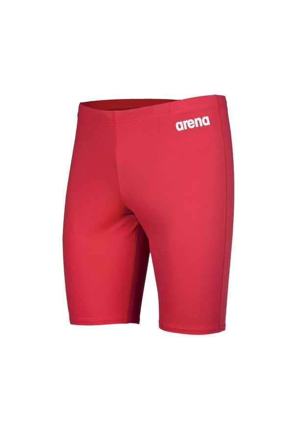 Spodenki Treningowe Arena Team Swim Jammer Solid. Kolor: czerwony