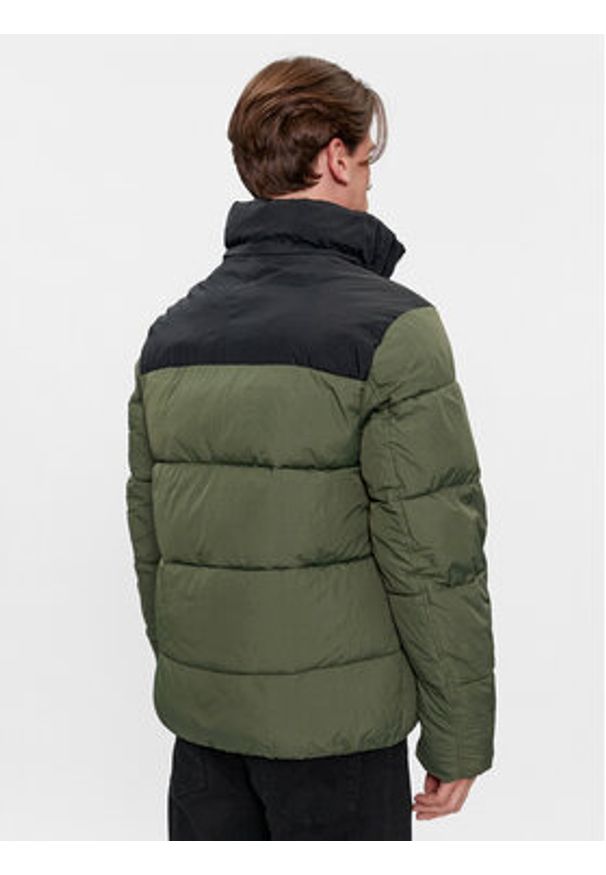 Calvin Klein Kurtka zimowa Crinkle K10K112227 Zielony Regular Fit. Kolor: zielony. Materiał: syntetyk. Sezon: zima