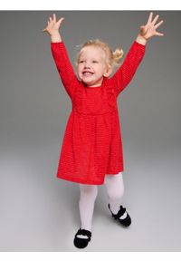 Sinsay - Sukienka babydoll - czerwony. Kolor: czerwony