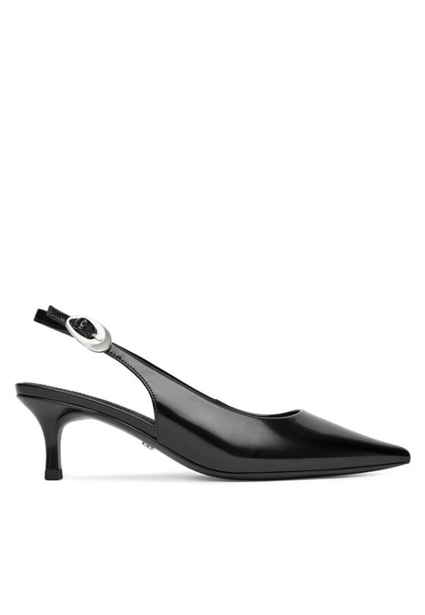 Gino Rossi Czółenka EDEN-V2020-13-2 Czarny. Kolor: czarny. Materiał: skóra, lakier