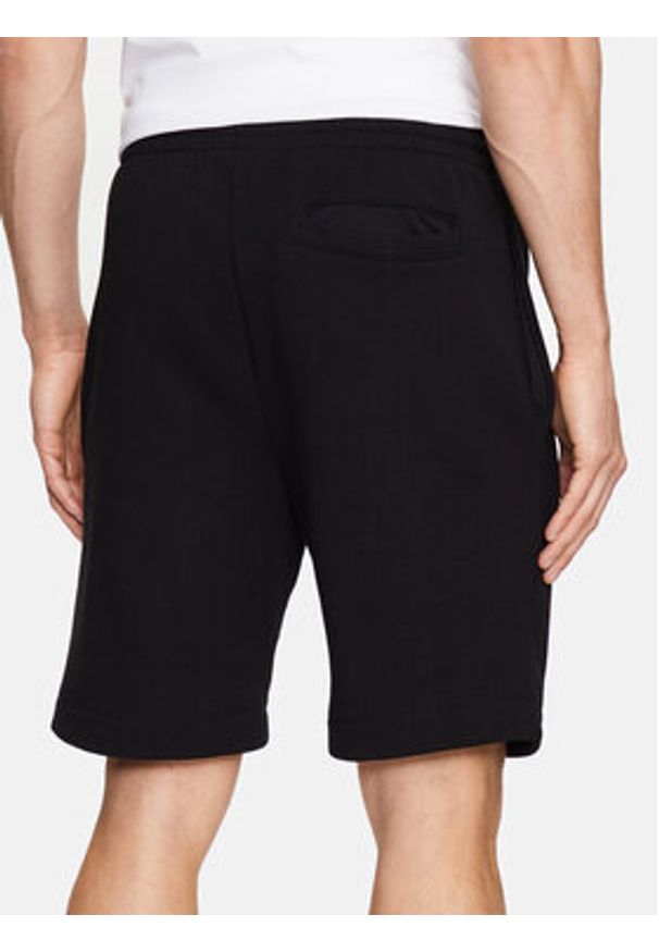 Lacoste Szorty sportowe GH9627 Czarny Regular Fit. Kolor: czarny. Materiał: bawełna. Styl: sportowy