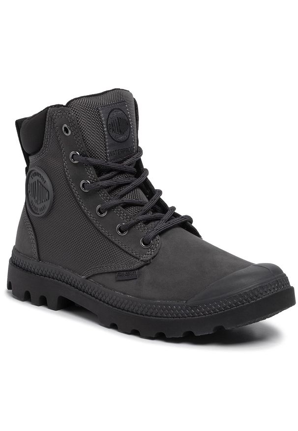 Trapery Palladium Pampa Sport Cuff Wpn 73234-078-M Forged Iron. Kolor: szary. Materiał: materiał. Styl: sportowy