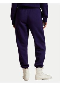 Polo Ralph Lauren Spodnie dresowe 211971700008 Granatowy Tapered Fit. Kolor: niebieski. Materiał: bawełna #4