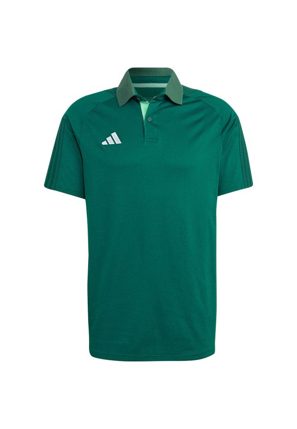 Adidas - Koszulka męska adidas Tiro 23 Competition Polo. Typ kołnierza: polo. Kolor: zielony
