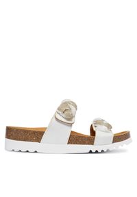 Klapki Scholl. Kolor: biały #1