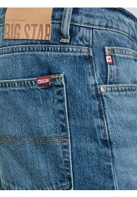 Big-Star - Jeansy męskie z prostą nogawką niebieskie Brandon 191. Okazja: na co dzień. Kolor: niebieski. Styl: casual, klasyczny #5