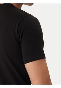 Karl Lagerfeld - KARL LAGERFELD T-Shirt 755780 500235 Czarny Regular Fit. Typ kołnierza: dekolt w karo. Kolor: czarny. Materiał: bawełna #2