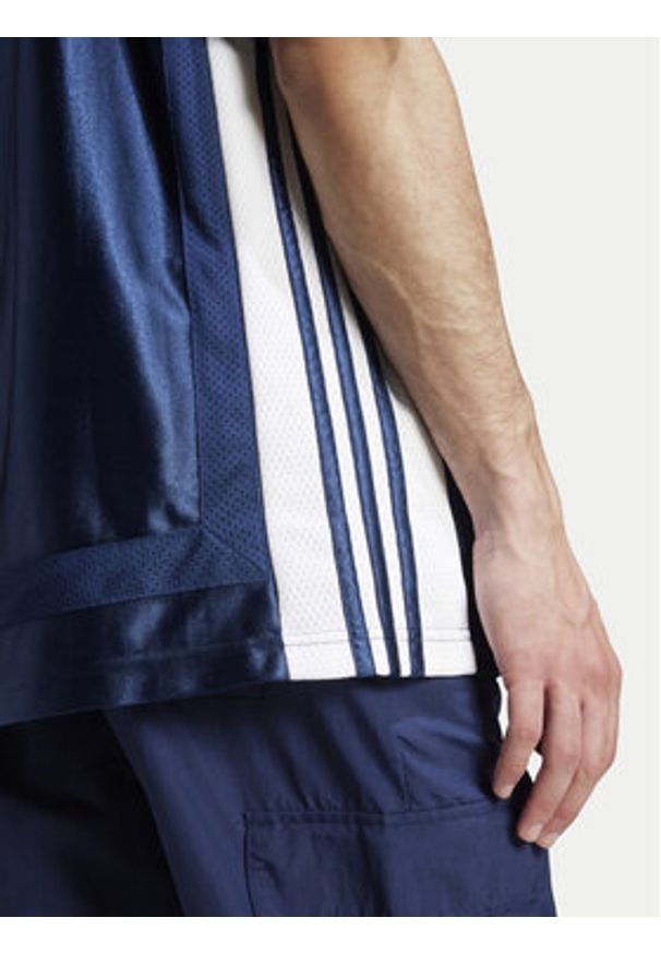 Adidas - adidas T-Shirt Adibreak JD4248 Granatowy Loose Fit. Kolor: niebieski. Materiał: syntetyk