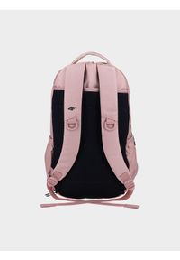 4f - Plecak miejski (24L) z kieszenią na laptopa. Kolor: różowy. Materiał: materiał