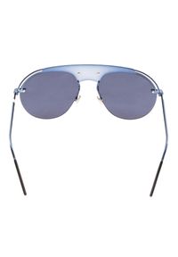 Granatowe okulary damskie Dior. Kolor: niebieski #6