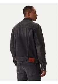 Calvin Klein Jeans Kurtka jeansowa Classic LV04RE765G Czarny Regular Fit. Kolor: czarny. Materiał: bawełna #5