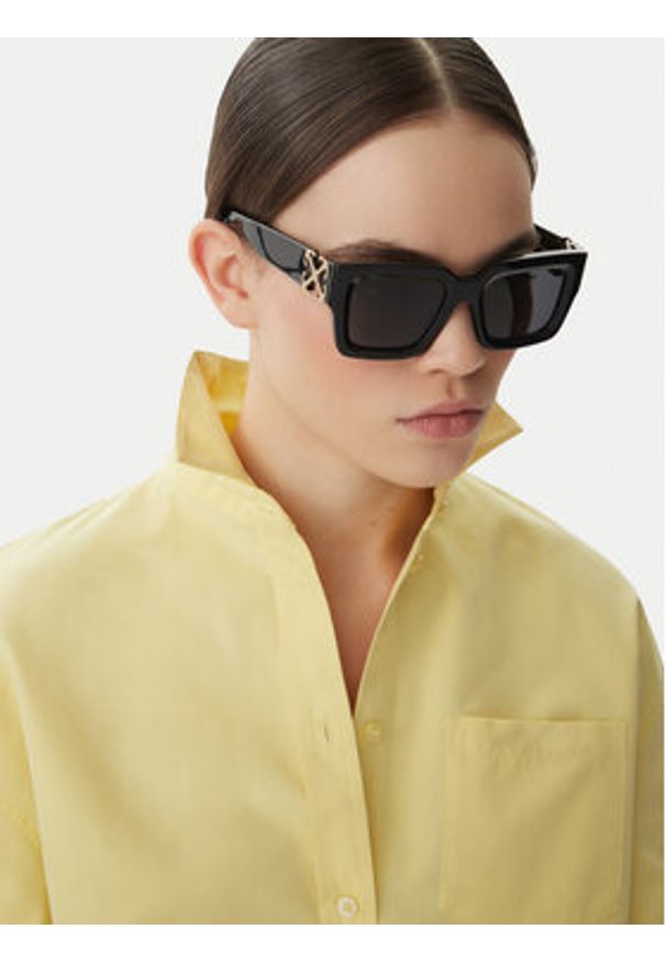 OFF-WHITE - Off-White Okulary przeciwsłoneczne OERI14D Czarny. Kolor: czarny