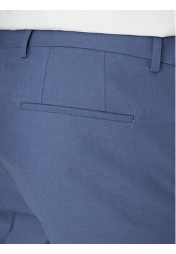 Hugo - HUGO Garnitur Henry/Getlin232X 50530116 Niebieski Slim Fit. Kolor: niebieski. Materiał: syntetyk