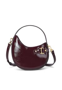 Lauren Ralph Lauren - LAUREN RALPH LAUREN Torebka 431P04070002 Bordowy. Kolor: czerwony. Materiał: skórzane #1