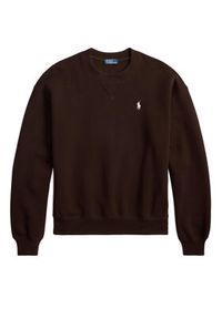 Polo Ralph Lauren Bluza 211971697008 Brązowy Relaxed Fit. Typ kołnierza: polo. Kolor: brązowy. Materiał: bawełna #3