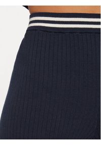 Tommy Jeans Szorty materiałowe Script DW0DW17781 Granatowy Slim Fit. Kolor: niebieski. Materiał: bawełna