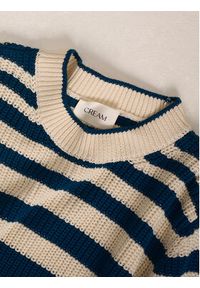 Cream Sweter Crmuka Knitted 10611880 Niebieski Straight Fit. Kolor: niebieski. Materiał: bawełna #5