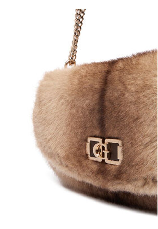 Guess Torebka Mavis HWFG96 74210 Beżowy. Kolor: beżowy. Materiał: skórzane