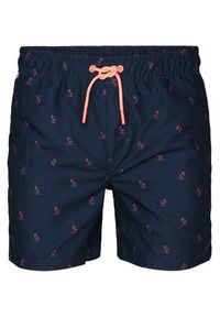 Petrol Industries Szorty kąpielowe M-1050-SWS951 Granatowy Regular Fit. Kolor: niebieski. Materiał: syntetyk #3