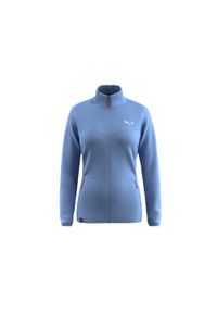 Salewa - Bluza trekkingowa damska Puez Cammino PL Women. Kolor: niebieski. Materiał: materiał. Sport: turystyka piesza