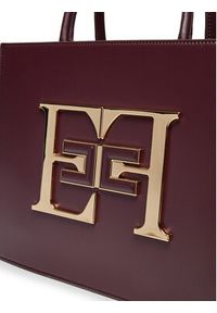 Elisabetta Franchi Torebka BS-05A-46E2-V390 Bordowy. Kolor: czerwony. Materiał: skórzane #4