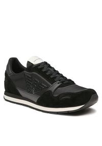 Emporio Armani Sneakersy X4X537 XN730 R926 Czarny. Kolor: czarny. Materiał: materiał #6