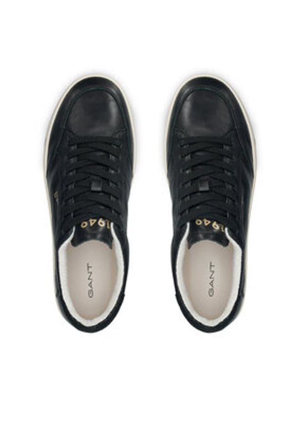 GANT - Gant Sneakersy 31631027 Czarny. Kolor: czarny. Materiał: skóra