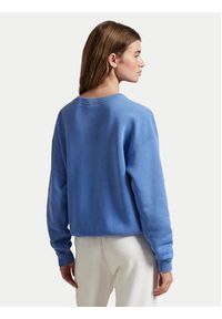Polo Ralph Lauren Bluza 211943006017 Niebieski Relaxed Fit. Typ kołnierza: polo. Kolor: niebieski. Materiał: bawełna #4
