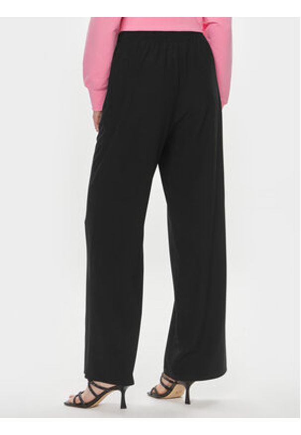 Liu Jo Sport Spodnie materiałowe TA4261 TS423 Czarny Regular Fit. Kolor: czarny. Materiał: syntetyk. Styl: sportowy