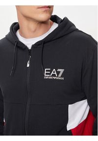 EA7 Emporio Armani Bluza 3DPM15 PJLIZ 1578 Granatowy Regular Fit. Kolor: niebieski. Materiał: syntetyk, bawełna #5