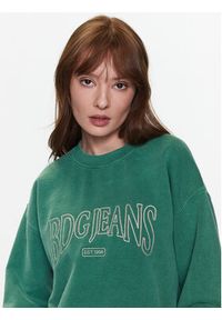 BDG Urban Outfitters Bluza BDG EMBROIDERED SWEAT 76470806 Zielony Oversize. Kolor: zielony. Materiał: bawełna #5