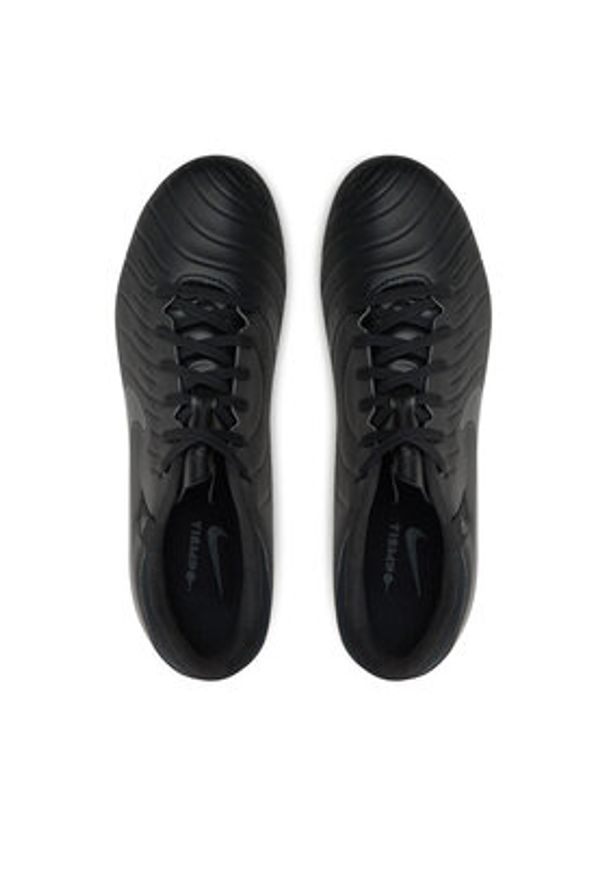 Nike Buty do piłki nożnej Legend 10 Academy Sg-Pro AC DV4338 002 Czarny. Kolor: czarny. Materiał: skóra