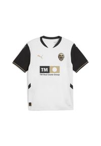 Puma - Męska koszulka domowa Valencia CF 24/25 PUMA White Black. Kolor: wielokolorowy, biały, czarny. Sport: piłka nożna #1