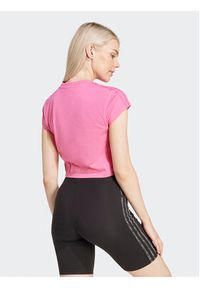 Adidas - adidas T-Shirt ALL SZN 3-Stripes IR8854 Różowy Regular Fit. Kolor: różowy. Materiał: bawełna #6