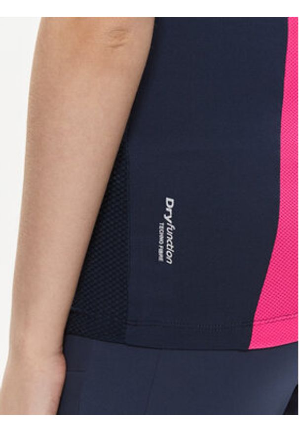 CMP Koszulka techniczna 32C6236 Granatowy Slim Fit. Kolor: niebieski. Materiał: syntetyk