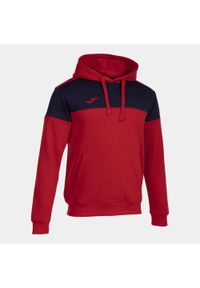 Bluza z kapturem Joma Crew V. Typ kołnierza: kaptur. Kolor: wielokolorowy, niebieski, czerwony. Sport: piłka nożna #1