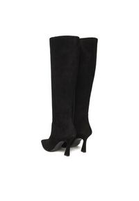 Stuart Weitzman Kozaki Vinnie Zip SM588 Czarny. Kolor: czarny. Materiał: skóra, zamsz #5