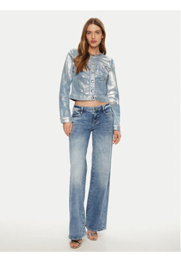 Guess Jeansy W5RA96 D5L71 Niebieski Regular Fit. Kolor: niebieski