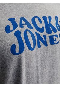 Jack & Jones - Jack&Jones Piżama Elton 12266998 Szary Standard Fit. Kolor: szary. Materiał: bawełna #7